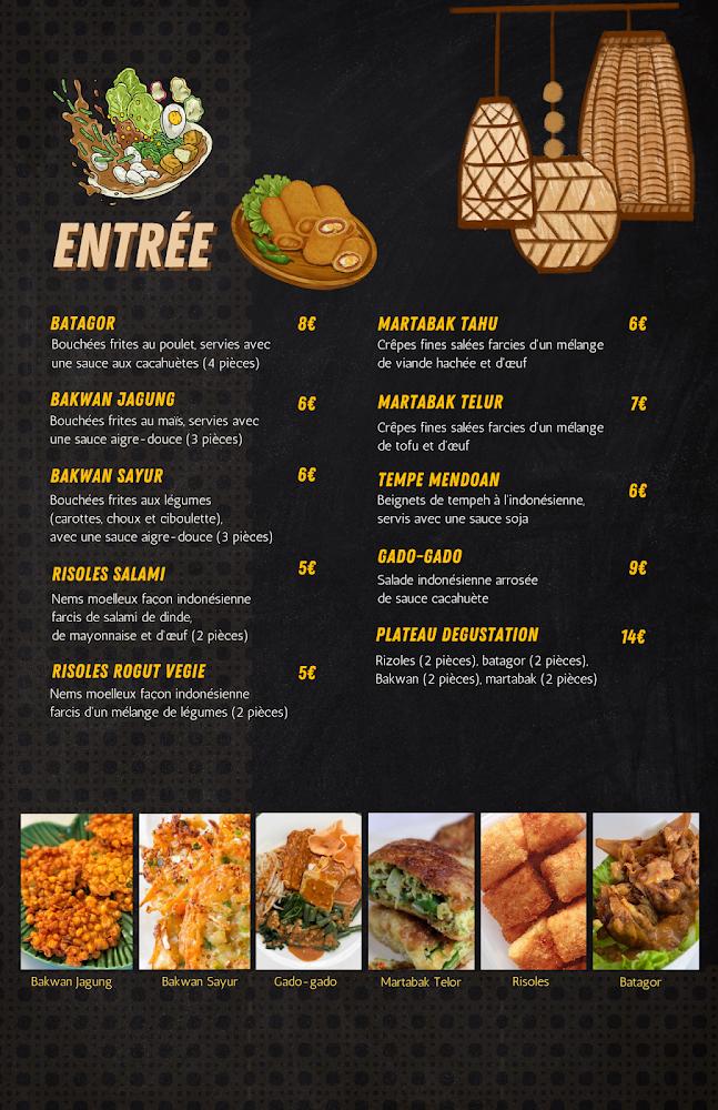 Asli Cuisine Indonésienne - Menu Image 2